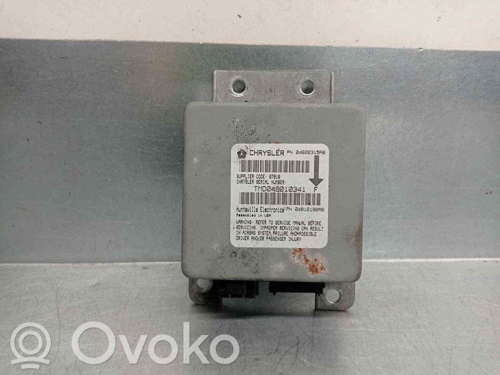Sterownik / Moduł Airbag   04812198AB,TMD048010341F