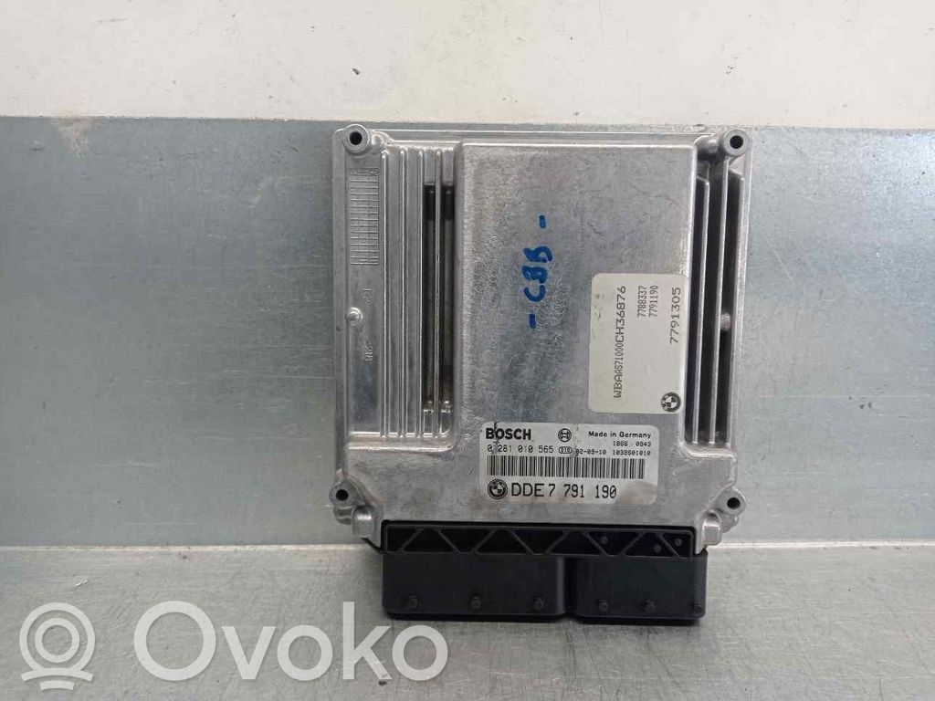 Unidad de control/módulo del motor   7791190,0281010565,BOSCH