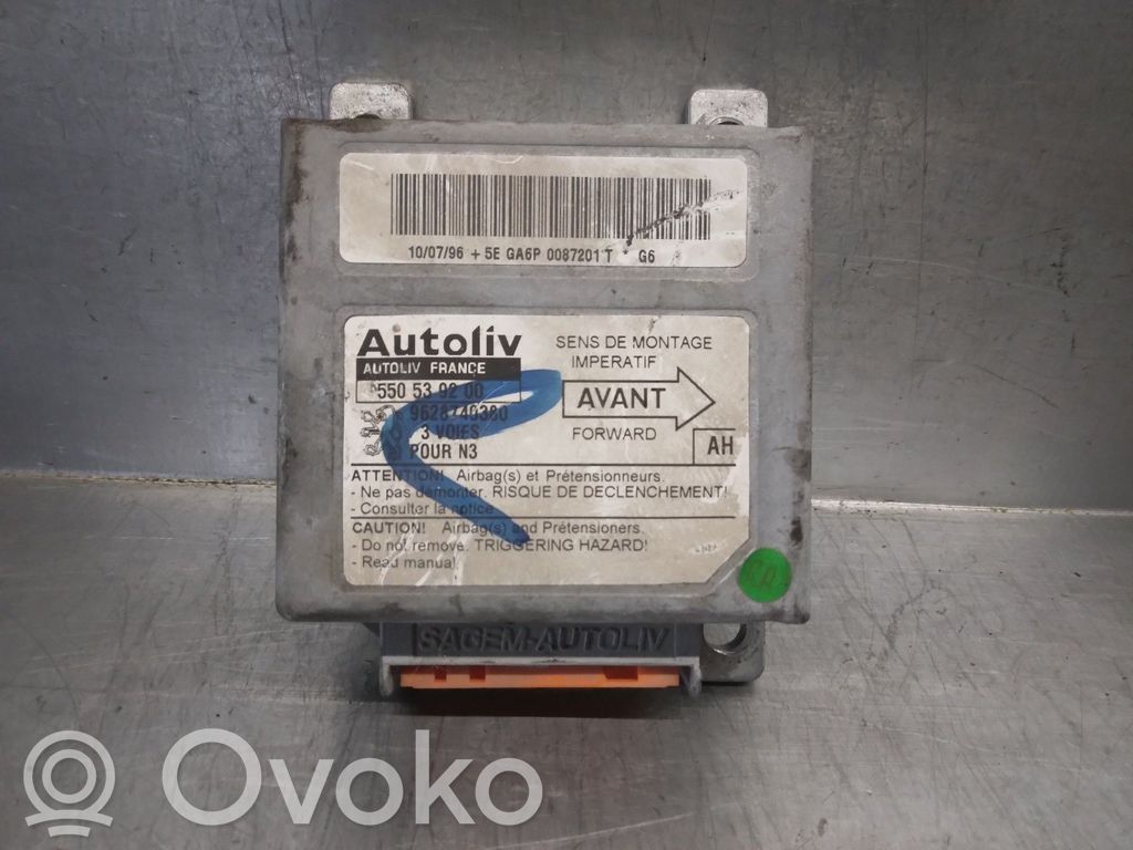 Peugeot 306 Airbag control unit/module 