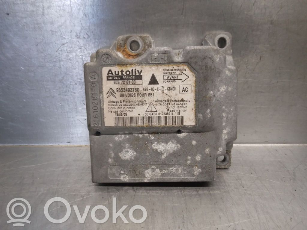 Citroen C4 I Unitate/modul de comandă airbaguri 