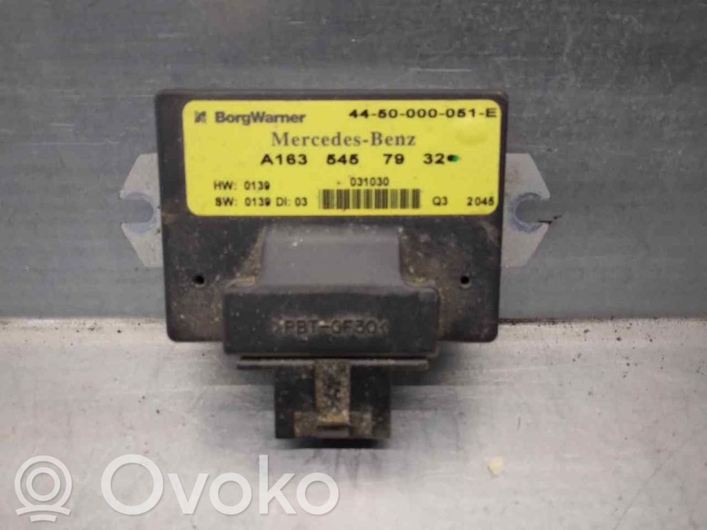 Mercedes-Benz ML W163 Sterownik / Moduł ECU 