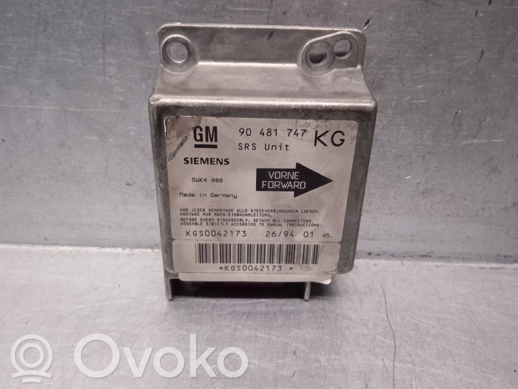 Opel Corsa B Airbag control unit/module 