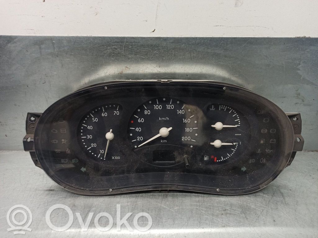 Renault Clio II Nopeusmittari (mittaristo) 