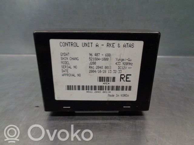 Chevrolet Nubira Unitate control Homelink 