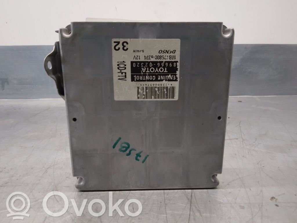 Engine control unit/module   8966602320,MB1758006374,DENSO