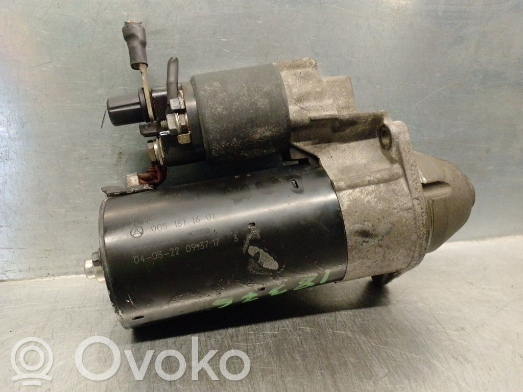 Mercedes-Benz A W168 Motorino d’avviamento 