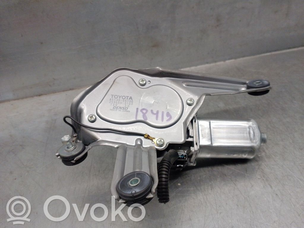 Toyota Avensis T250 Motor ștergător lunetă