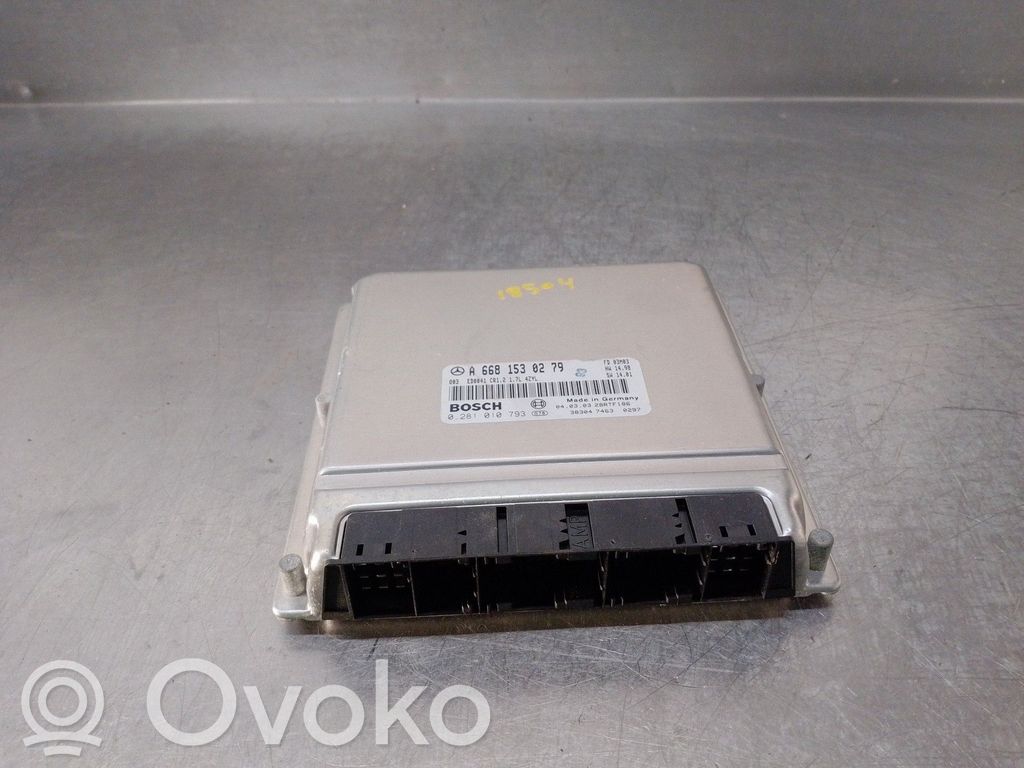 Mercedes-Benz A W168 Engine control unit/module 