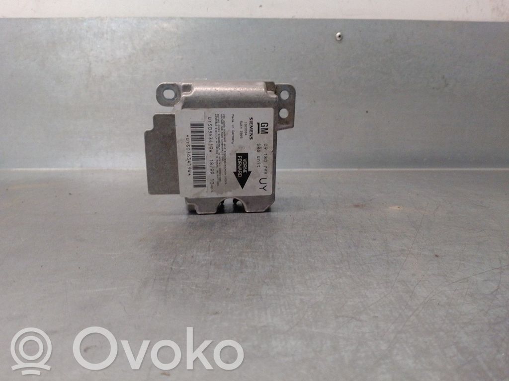 Opel Astra G Centralina/modulo airbag 