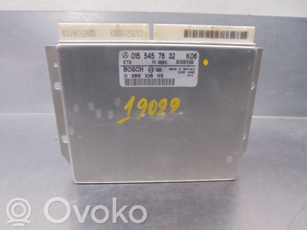 Unidad de control/módulo del ABS   0155457632,0265106113,BOSCH