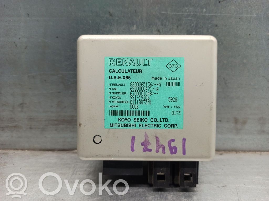 Renault Clio III Other control units/modules 