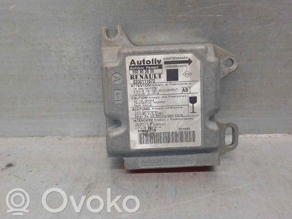 Renault Scenic I Unitate/modul de comandă airbaguri 