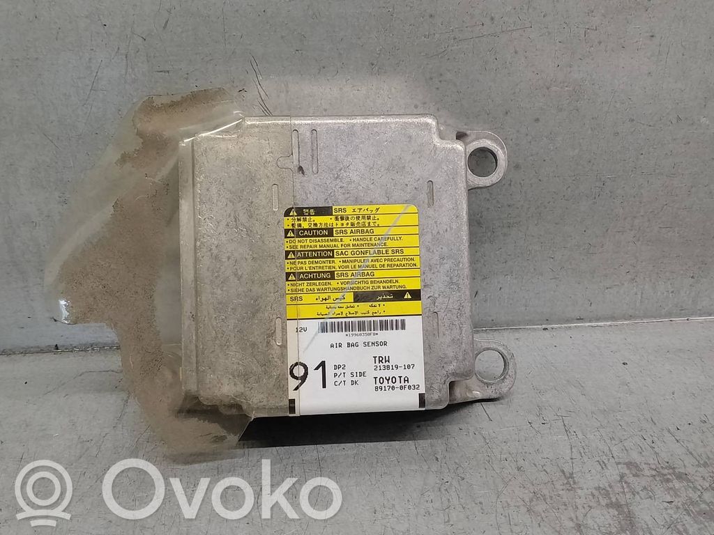 Unidad de control/módulo del Airbag   891700F032,213819107,TRW