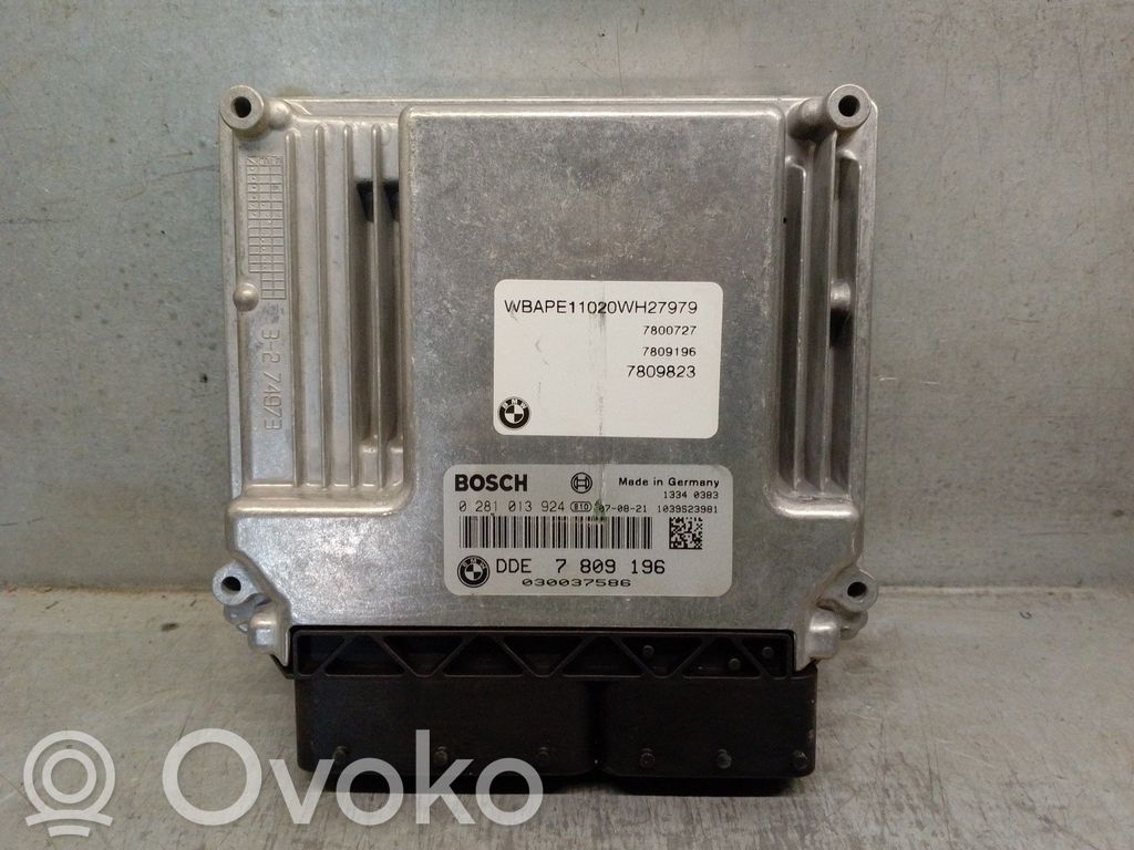 BMW X3 E83 Throttle body valve 