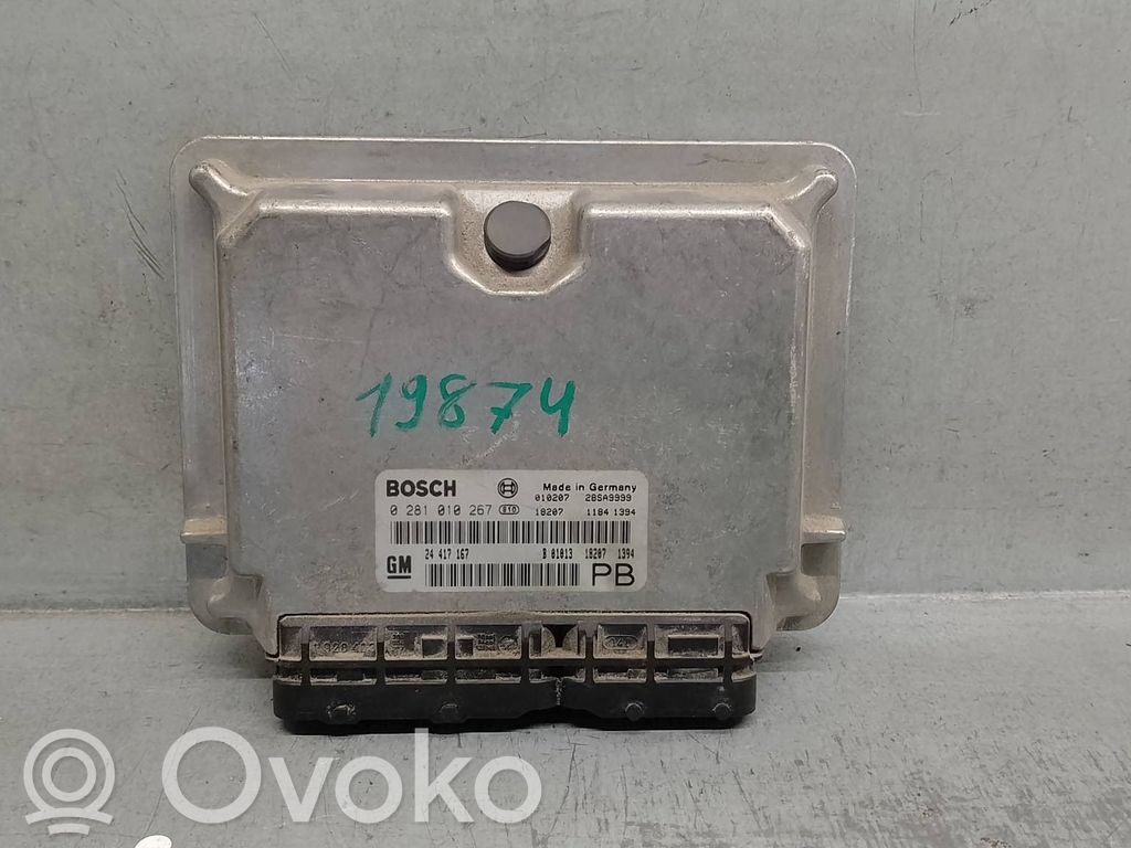 Unitate/modul de control motor   24417167,0281010267,BOSCH
