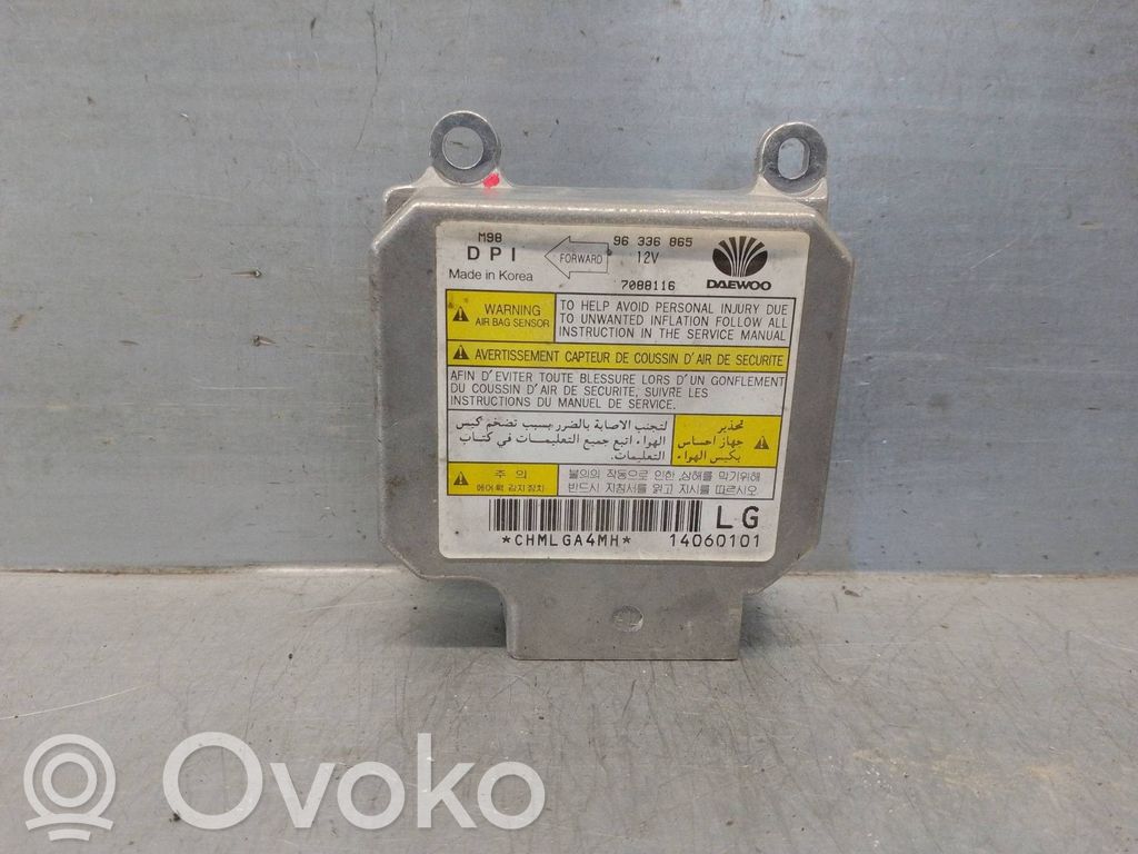 Daewoo Matiz Centralina/modulo airbag 