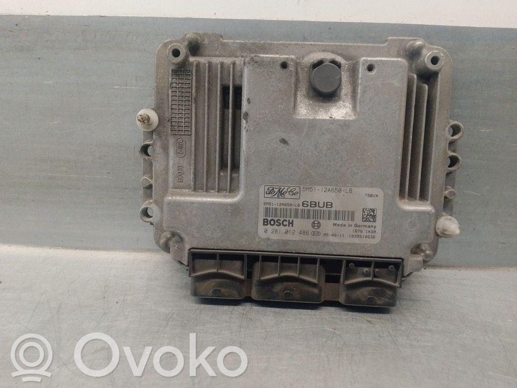 Unidad de control/módulo del motor   5M5112A650LB,0281012486,BOSCH