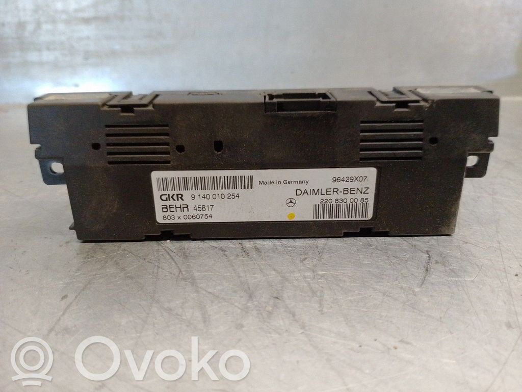 Mercedes-Benz Sprinter W901 W902 W903 W904 Other control units/modules 