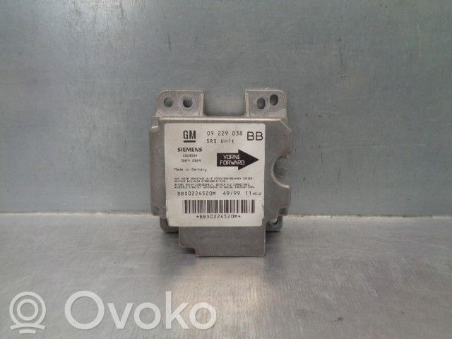 Opel Corsa B Centralina/modulo airbag 