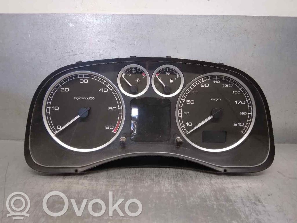 Peugeot 307 Tachimetro (quadro strumenti) 