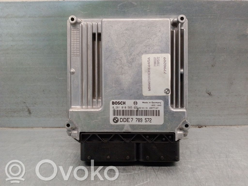 Unidad de control/módulo del motor   7789572,0281010565,BOSCH