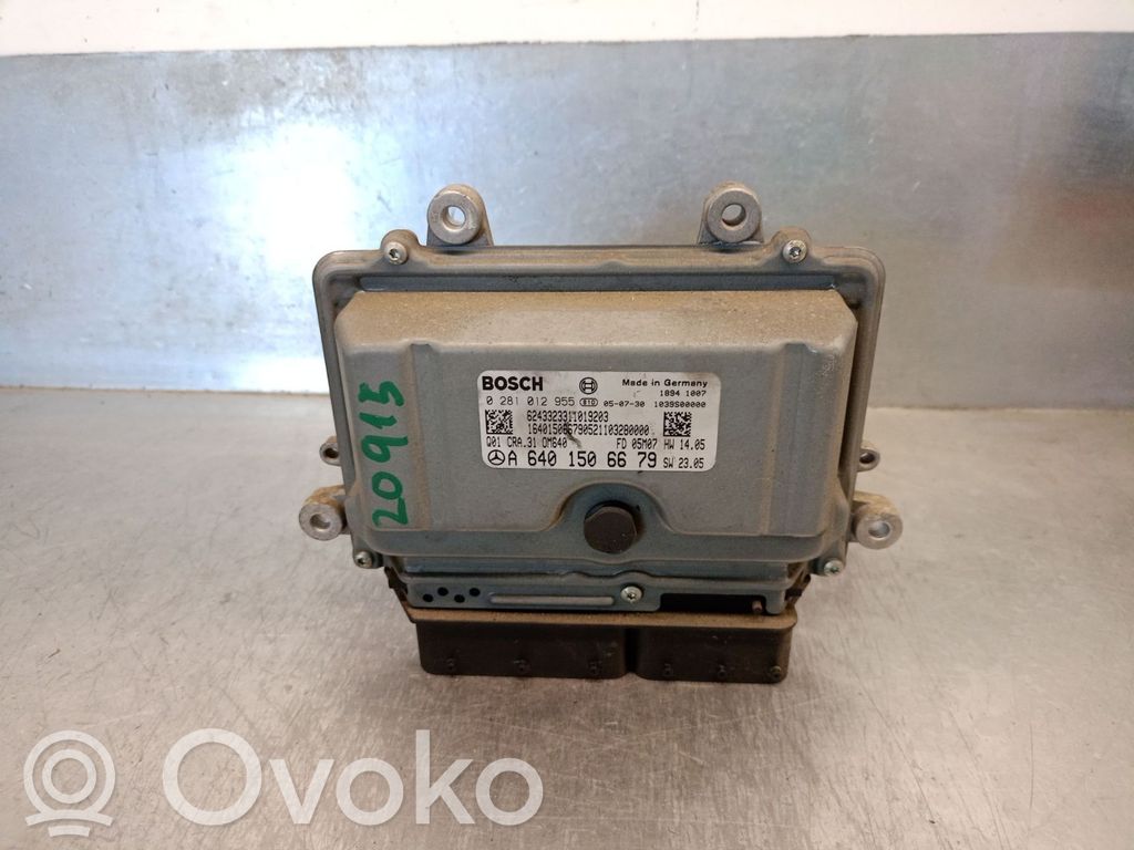 Mercedes-Benz A W169 Unitate/modul de control motor 