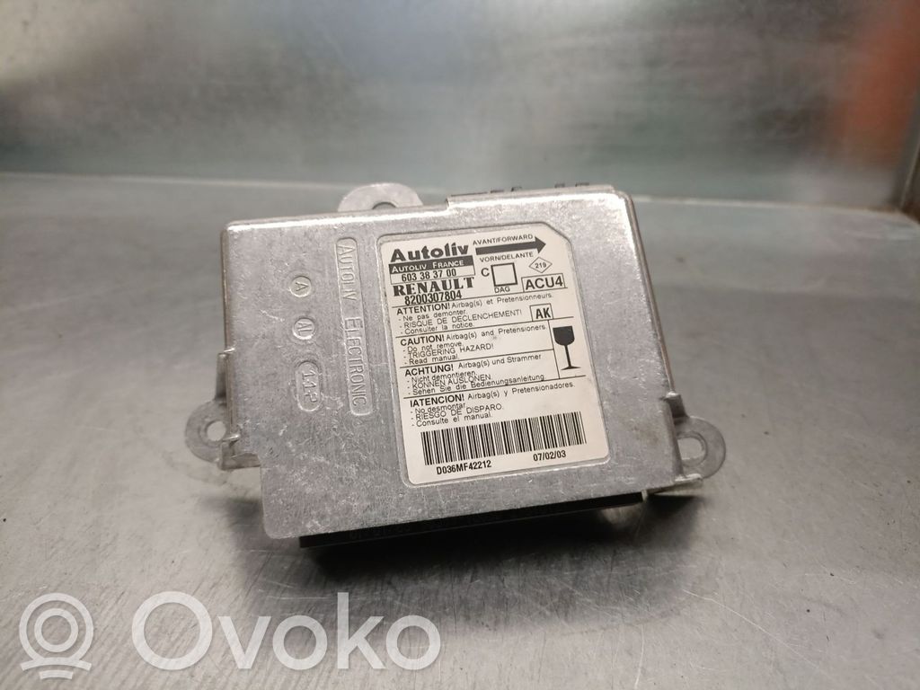 Renault Megane II Unitate/modul de comandă airbaguri 