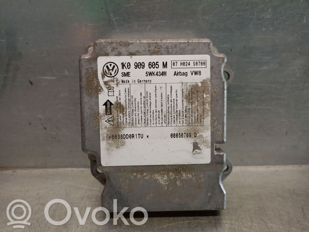 Skoda Octavia Mk2 (1Z) Unitate/modul de comandă airbaguri 