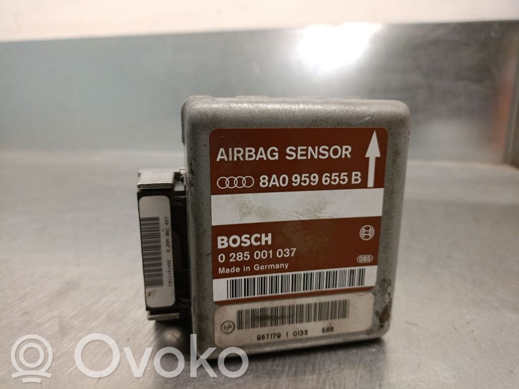 Centralina/modulo airbag   8A0959655B,0285001037BOSCH
