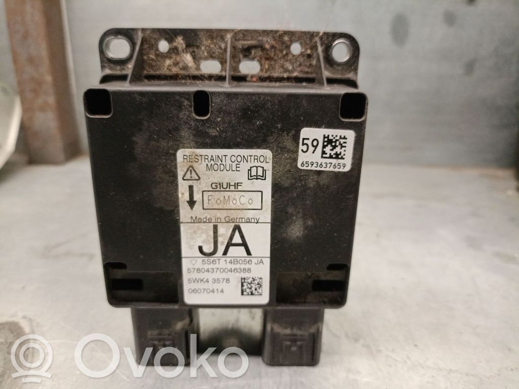 Sterownik / Moduł Airbag   5S6T14B056,5WK43578FOMOCO