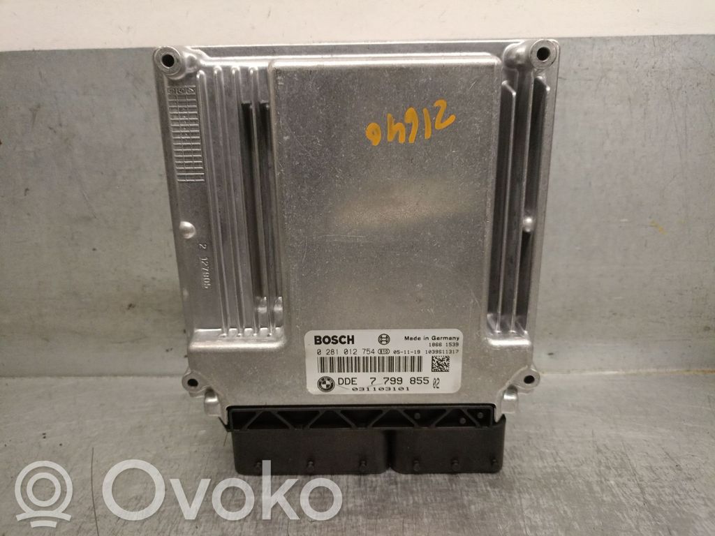 Engine control unit/module   7799855,0281012754BOSCH
