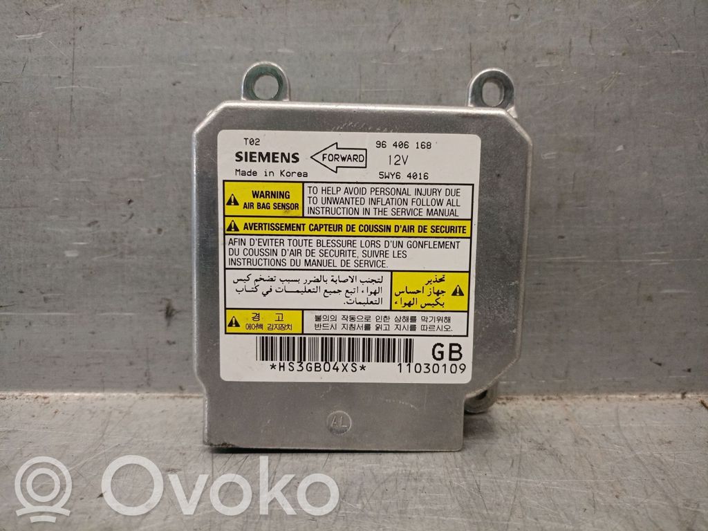 Daewoo Kalos Airbag control unit/module 