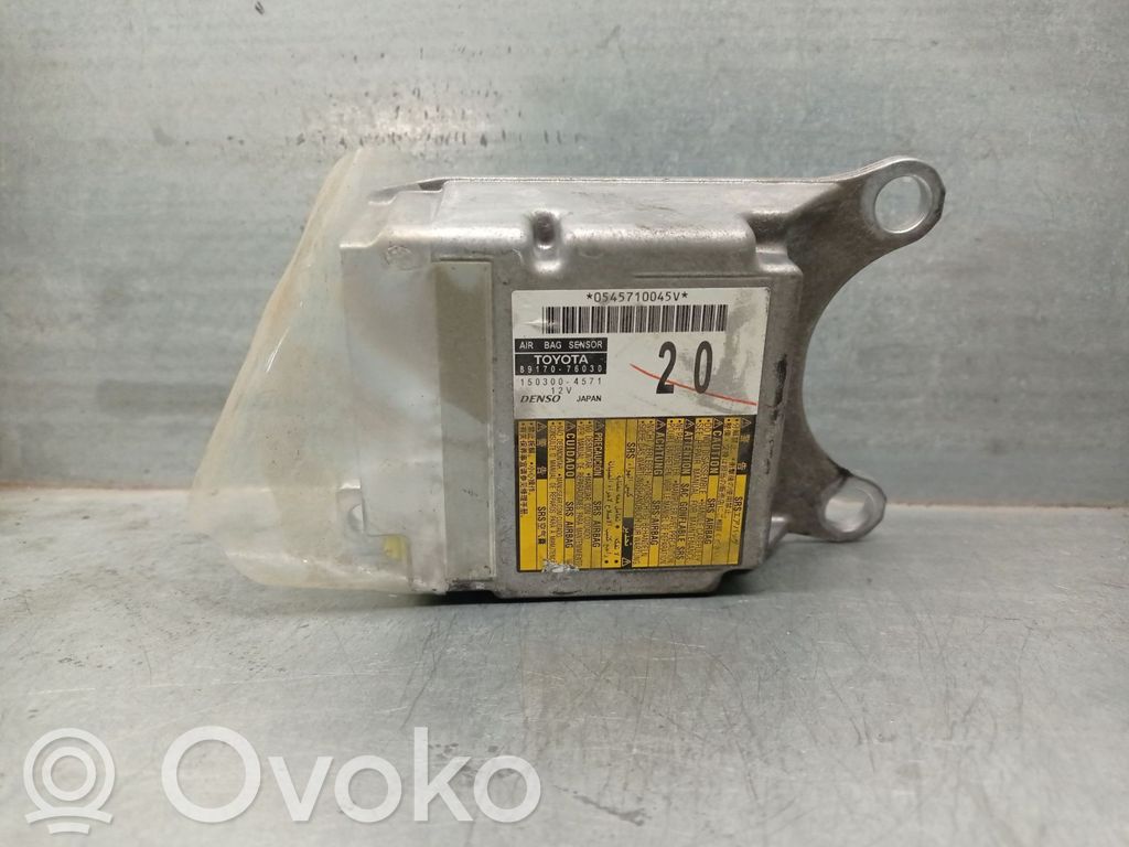 Lexus CT 200H Centralina/modulo airbag 