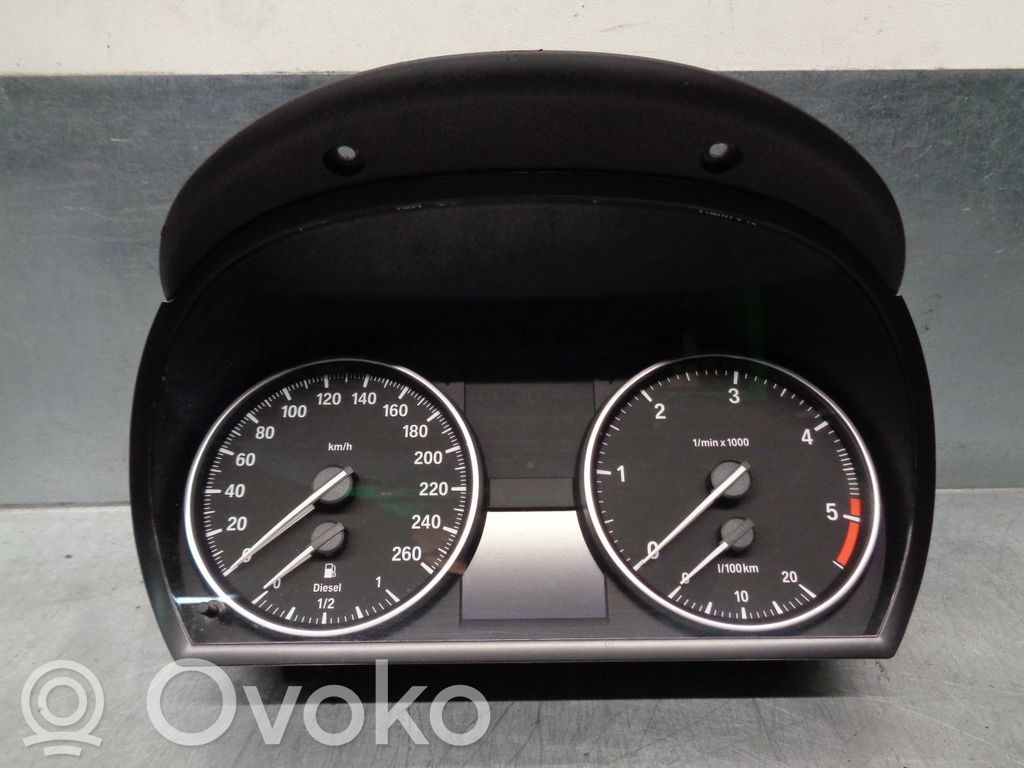 BMW 3 E90 E91 Geschwindigkeitsmesser Cockpit 
