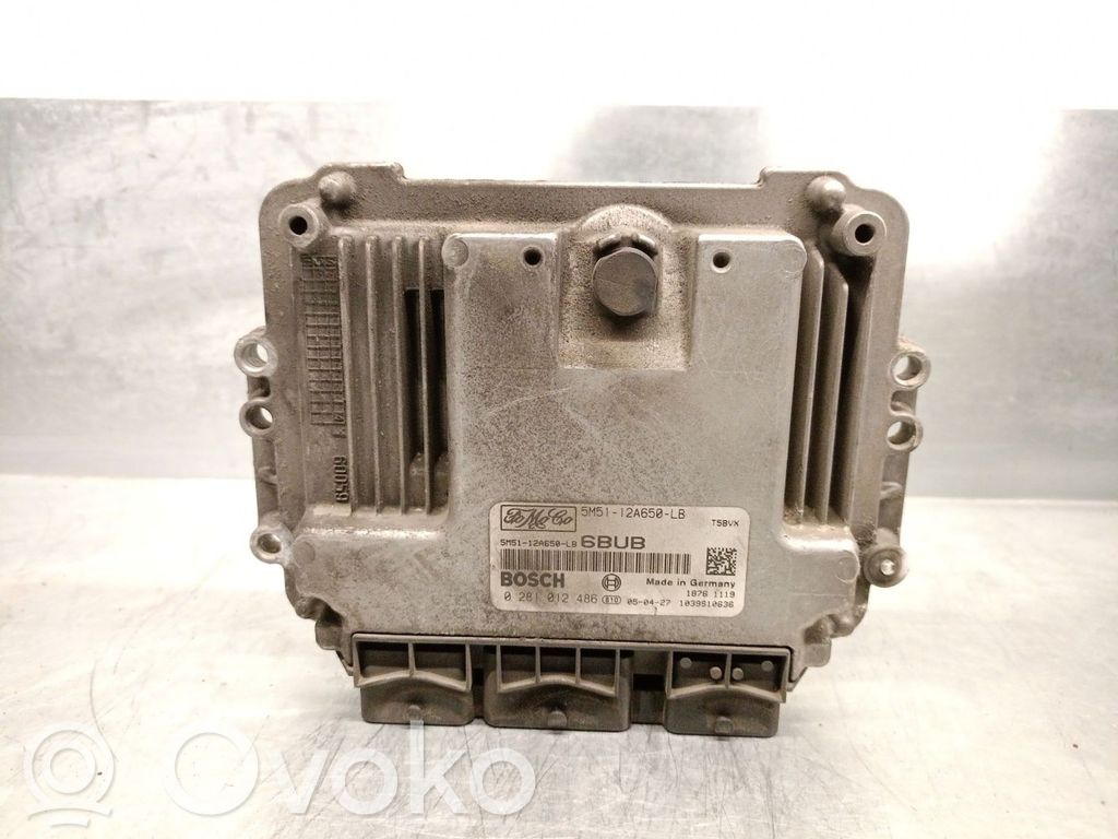 Engine control unit/module   5M5112A650LB,0281012486BOSCH