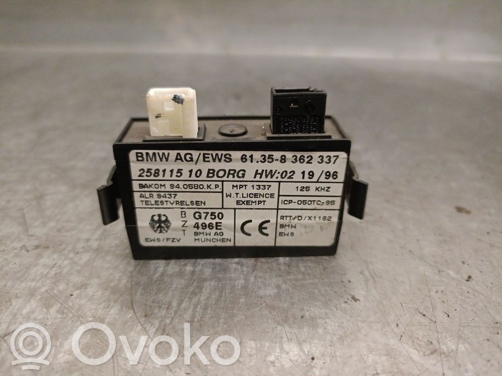 Immobilizer control unit/module   61358362337,25811510BORG