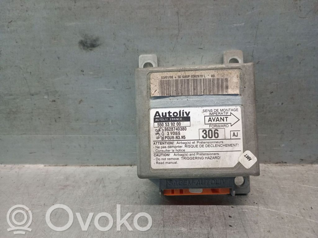 Peugeot 306 Airbag control unit/module 