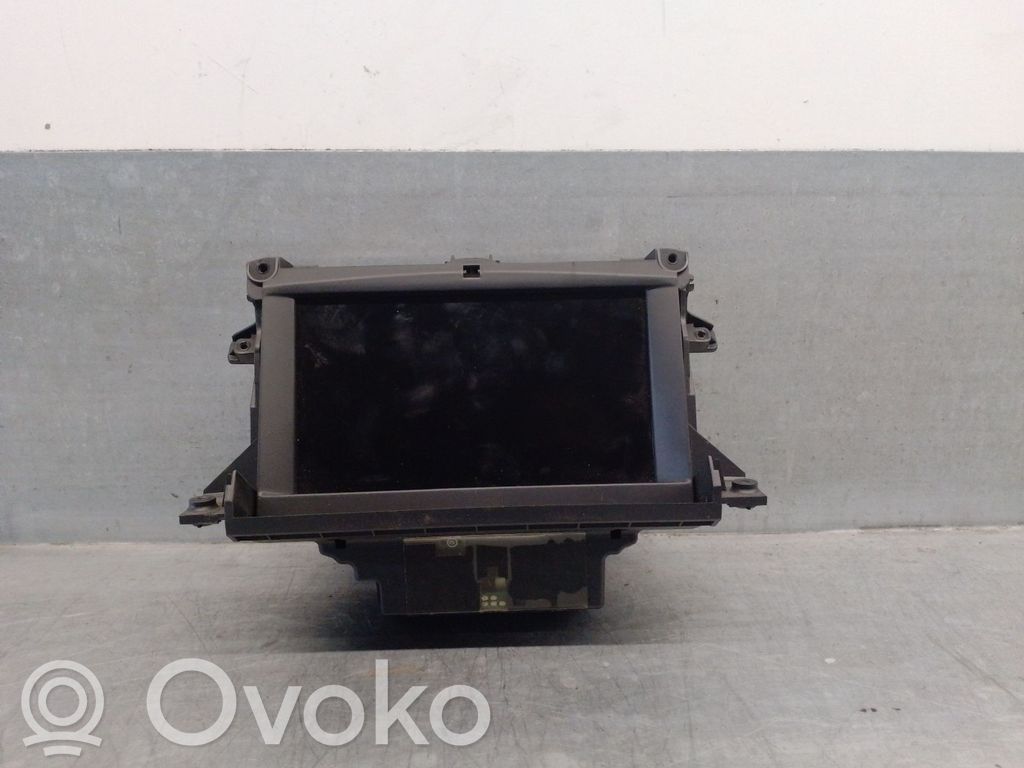 Citroen C6 Head up display screen 