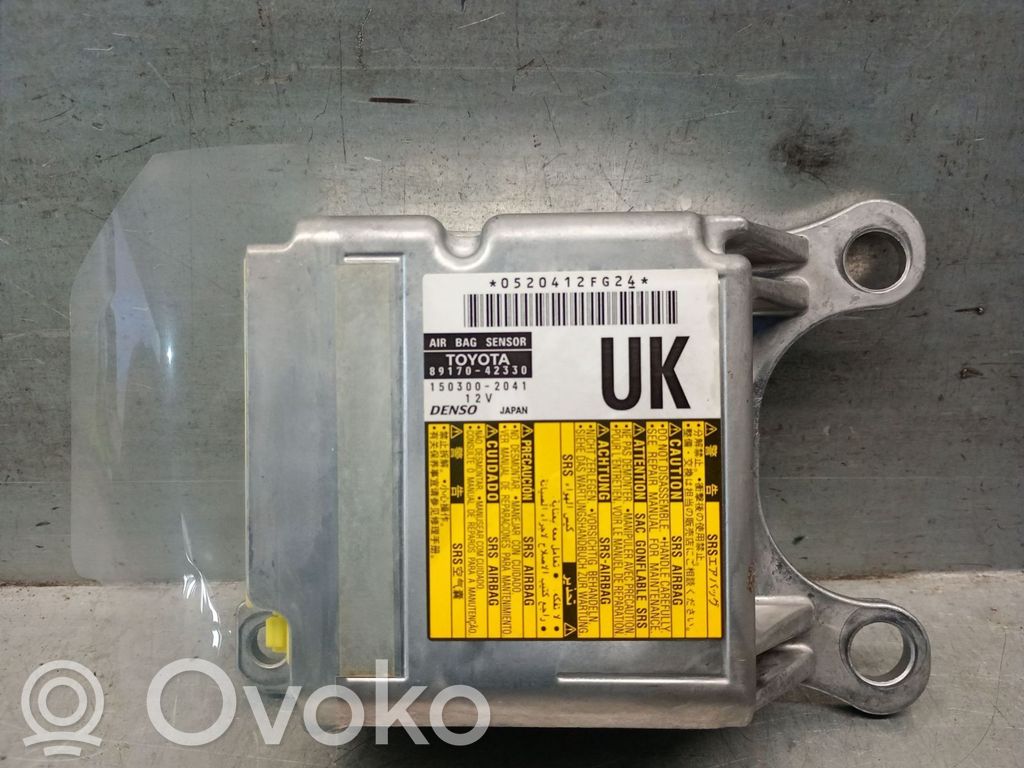 Toyota RAV 4 (XA30) Unitate/modul de comandă airbaguri 