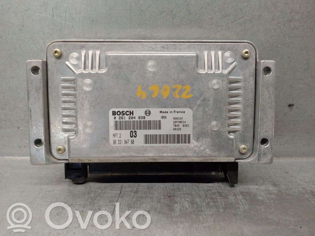 Citroen Xsara Engine control unit/module 