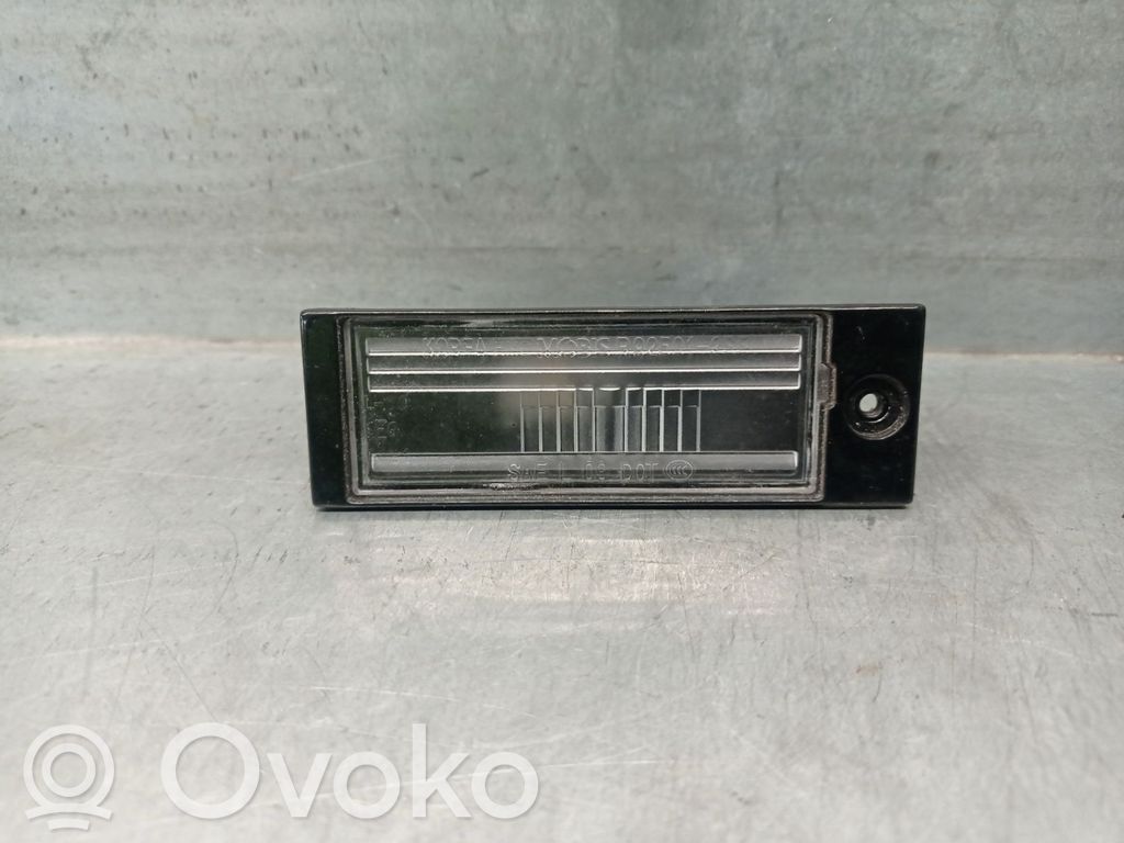 KIA Xceed Lampa oświetlenia tylnej tablicy rejestracyjnej 