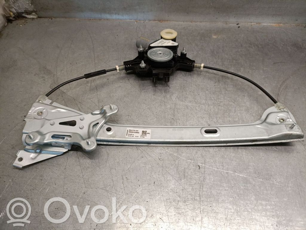 Toyota Corolla E160 E170 Regulador manual de la ventanilla delantera 