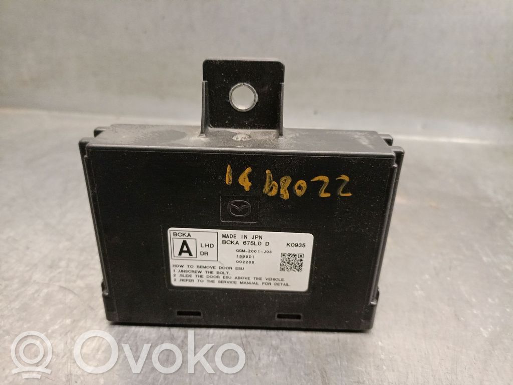 Mazda CX-30 Comfort/convenience module 