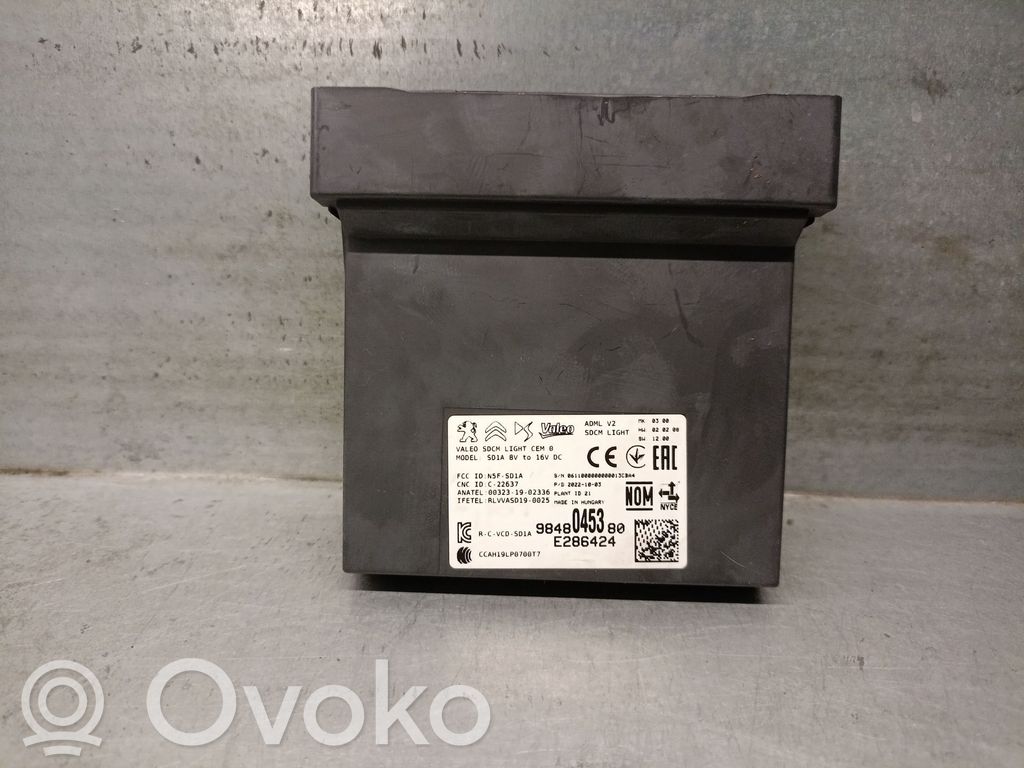 Autres unités de commande / modules   9848045380,E286424VALEO