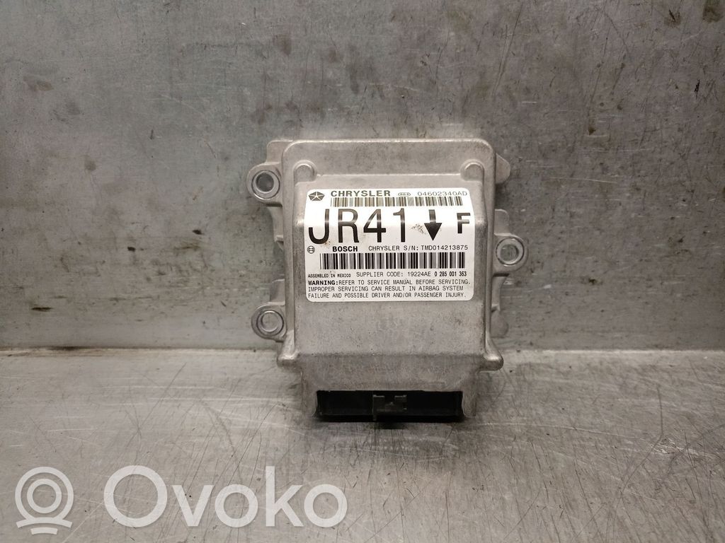 Chrysler Sebring (ST-22 - JR) Airbag control unit/module 