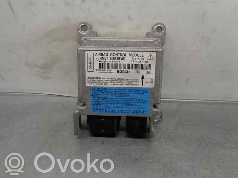 Module de contrôle airbag   4M5T14B056AD,0285001551,BOSCH