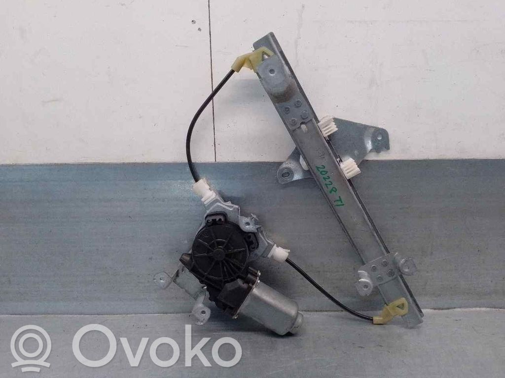 Nissan Qashqai Meccanismo di sollevamento del finestrino posteriore senza motorino