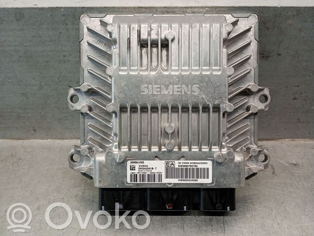 Sterownik / Moduł ECU   9655534080,5WS40261BSIEMENS