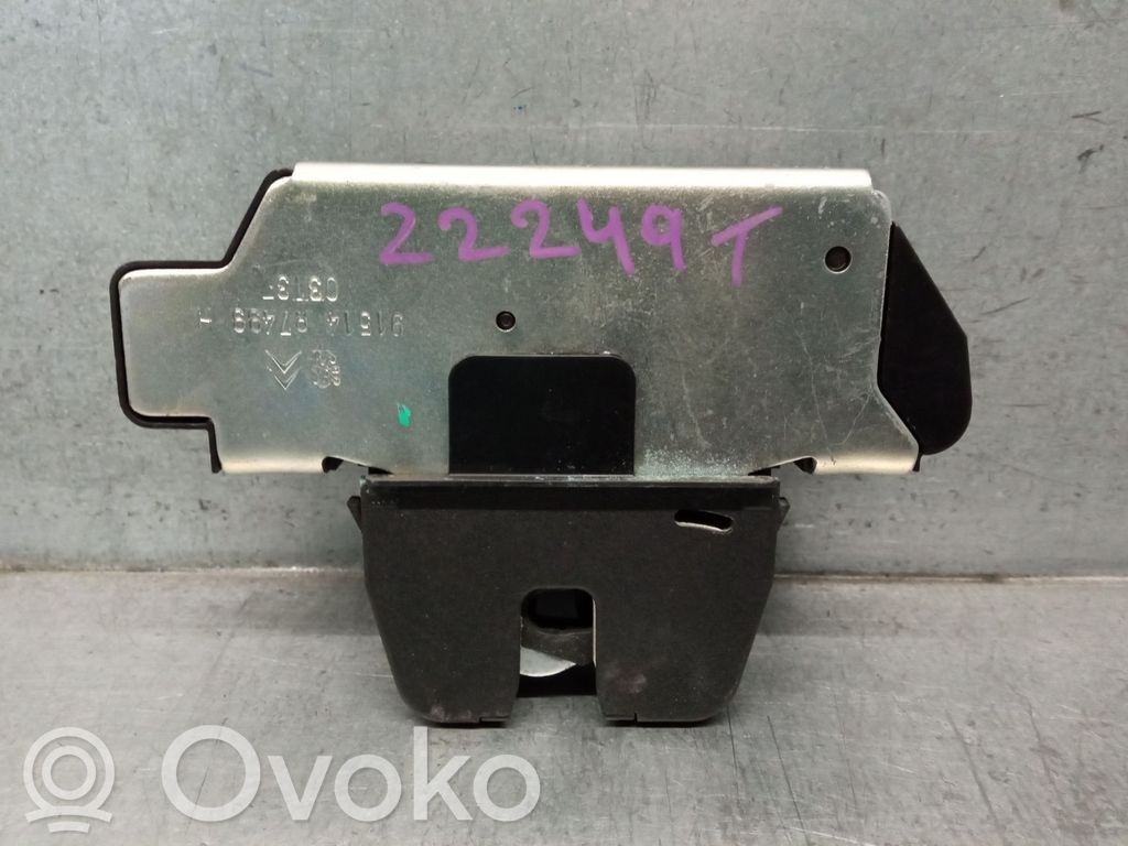 Citroen DS5 Zamek klapy tylnej bagażnika