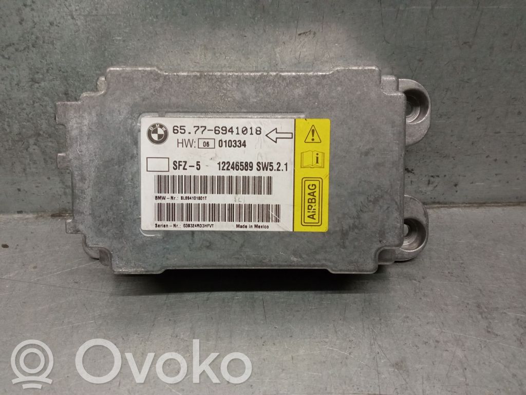 Airbag control unit/module   65776941018,12246589,010334